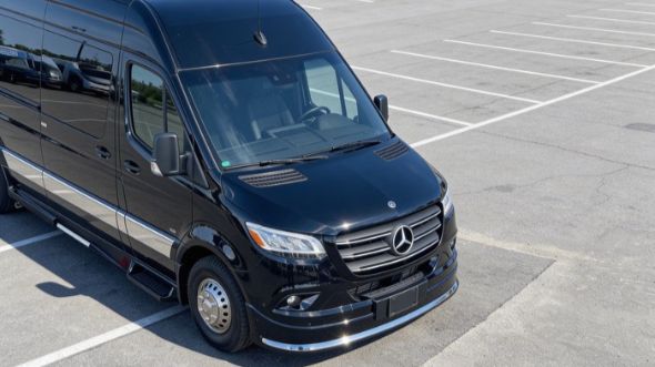 grand prairie sporting event sprinter van rental
