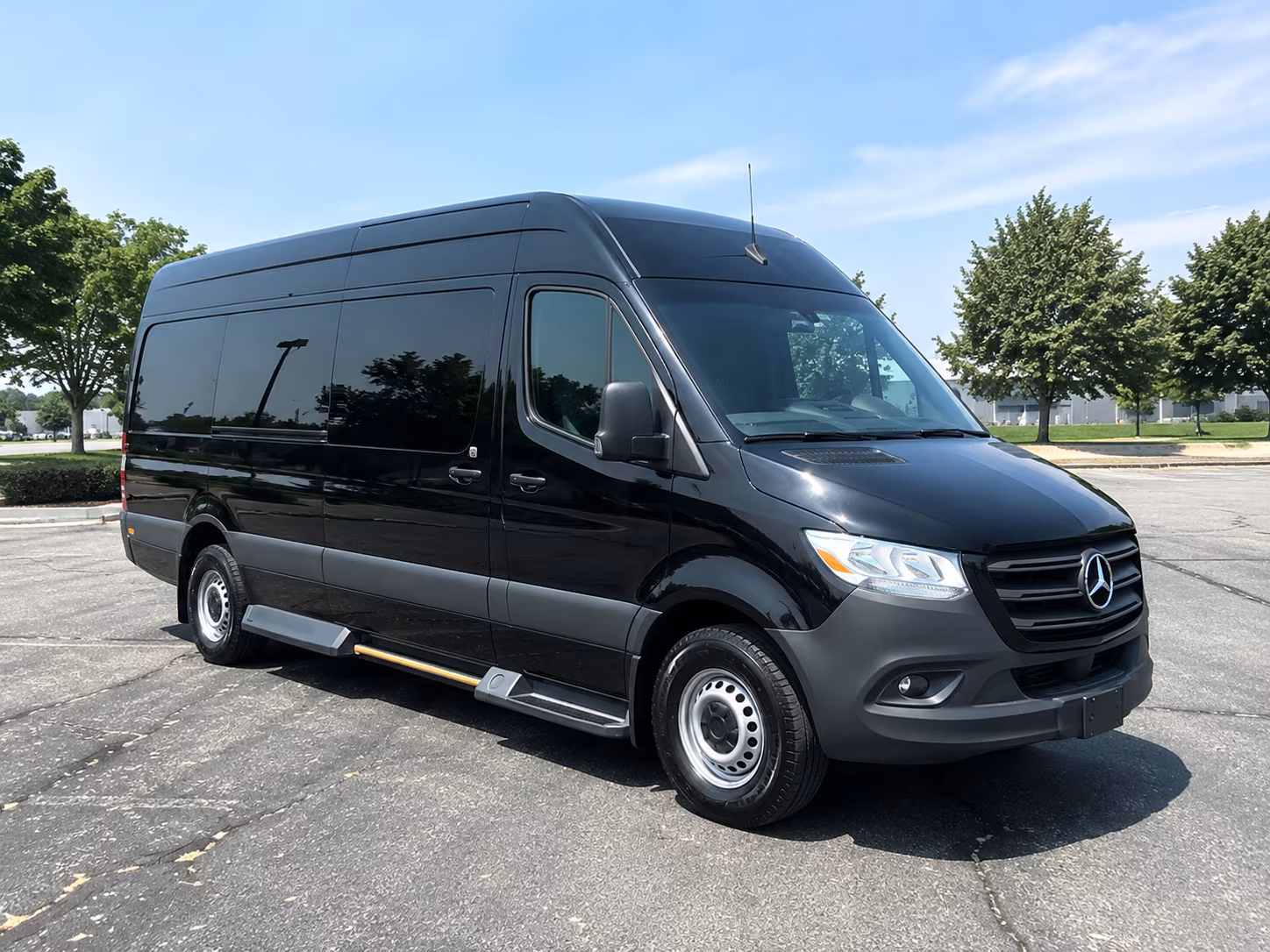 grand prairie prom sprinter rental