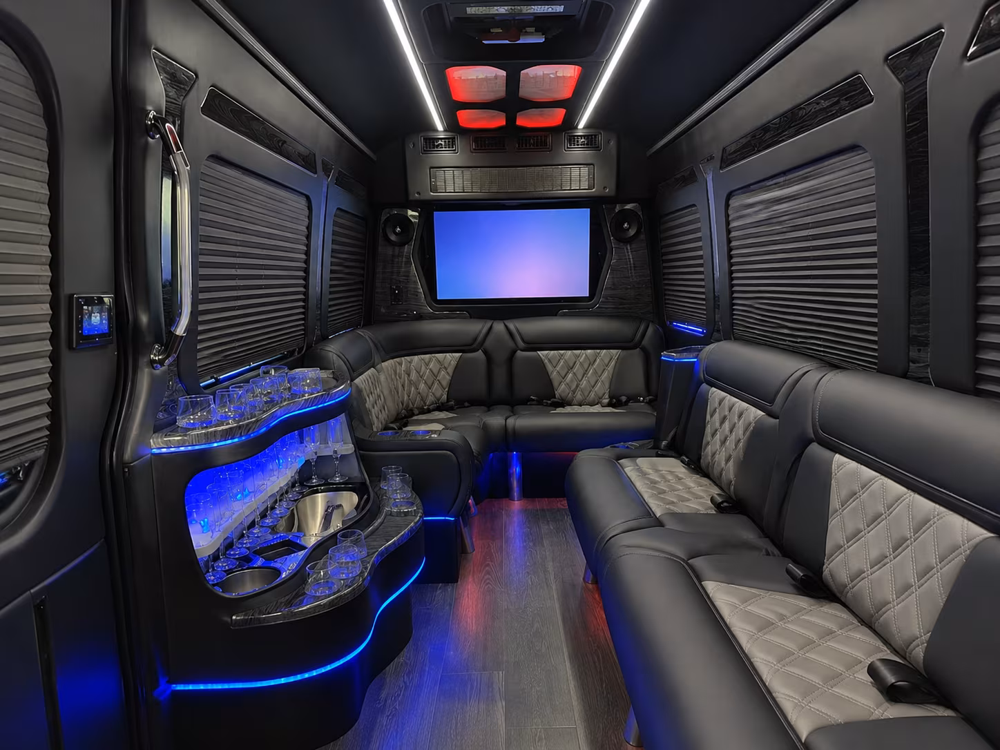 grand prairie sprinter limousine inside