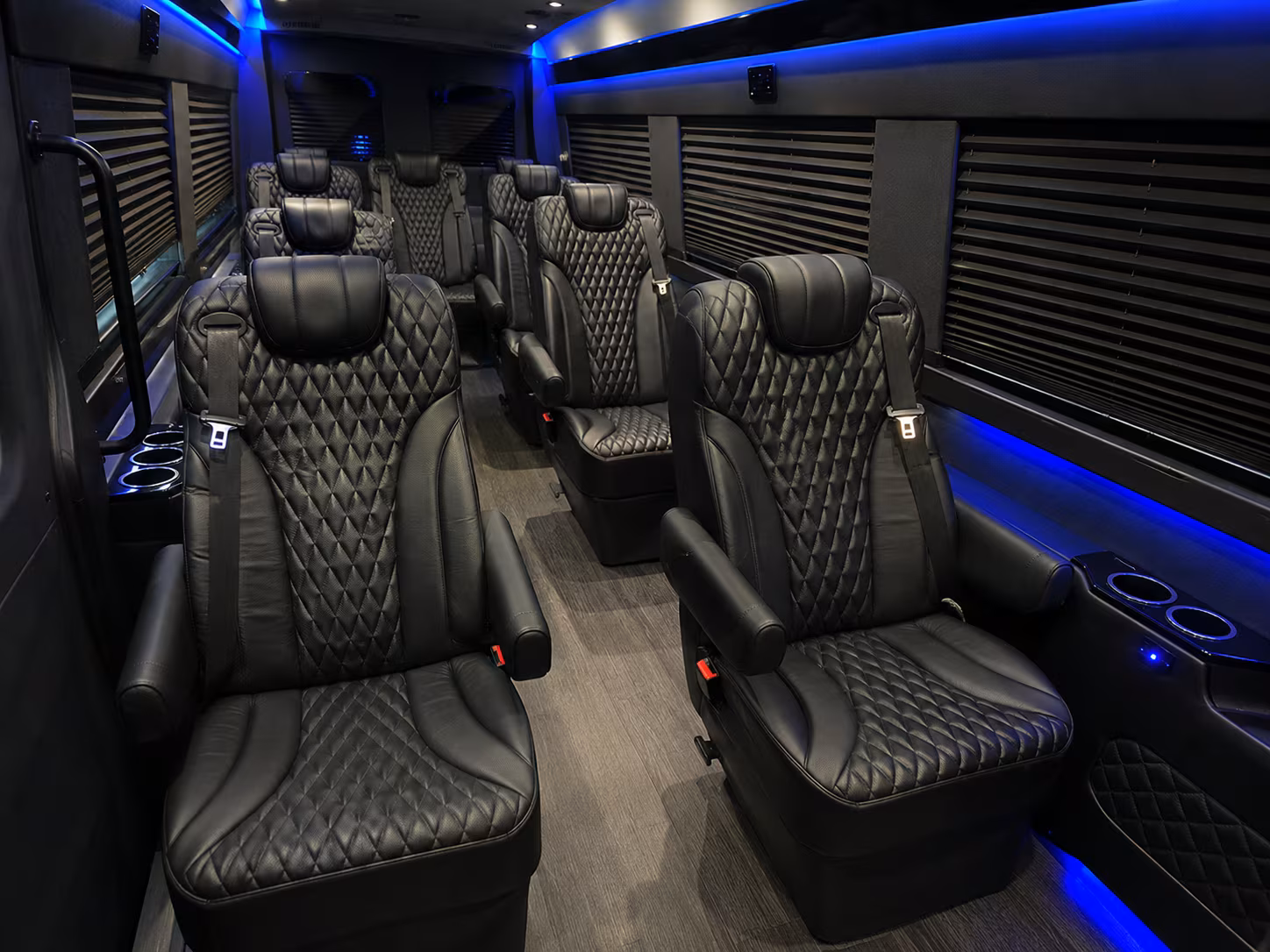 park and ride and satellite parking sprinter van shuttles for grand prairie worksites